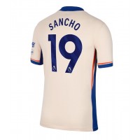 Camiseta Chelsea Jadon Sancho #19 Segunda Equipación Replica 2024-25 mangas cortas